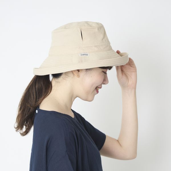 【k】sillage ハット コカゲル/エッジアップハット -日差しと熱から頭を守る、木陰のように